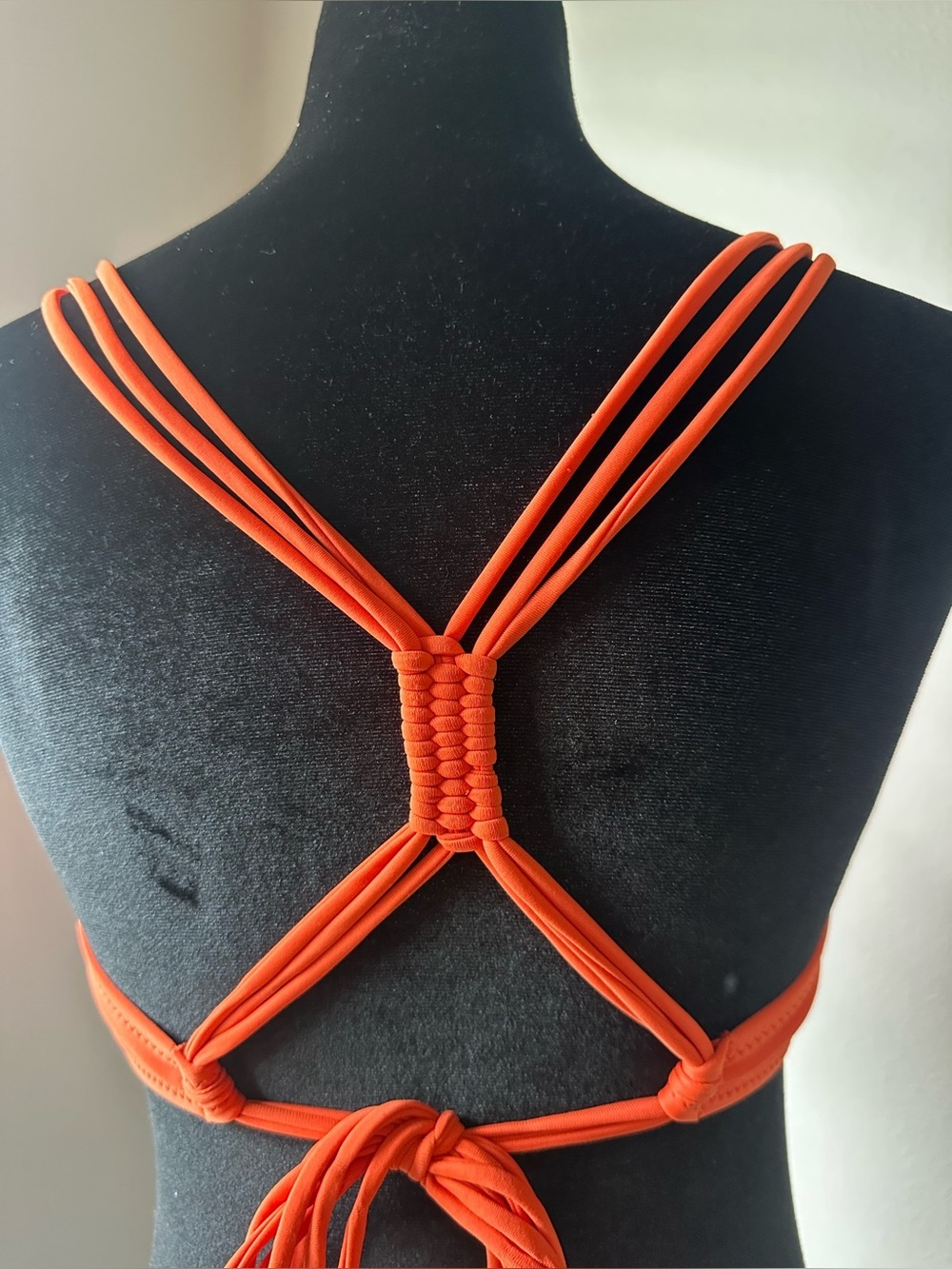 Women's Orange Volcom Bikini Top๐๐ - Picture 3 of 8
